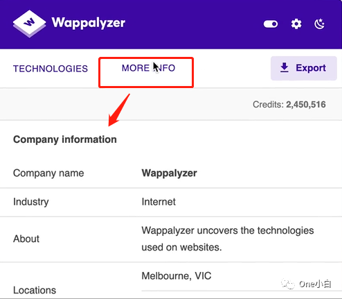 网站分析工具 Wappalyzer 使用教程插图50