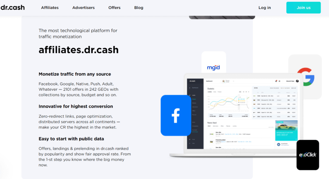 What Is dr.cash? An Overview on the Affiliate Network插图3