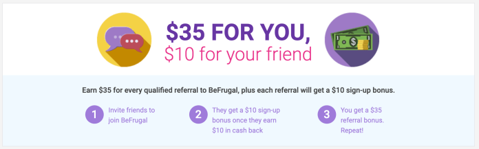 返现网 BeFrugal 简介，提供 125% 最高返现率【注册奖励 $10，1/18 更新：推荐奖励提高至 $35】插图